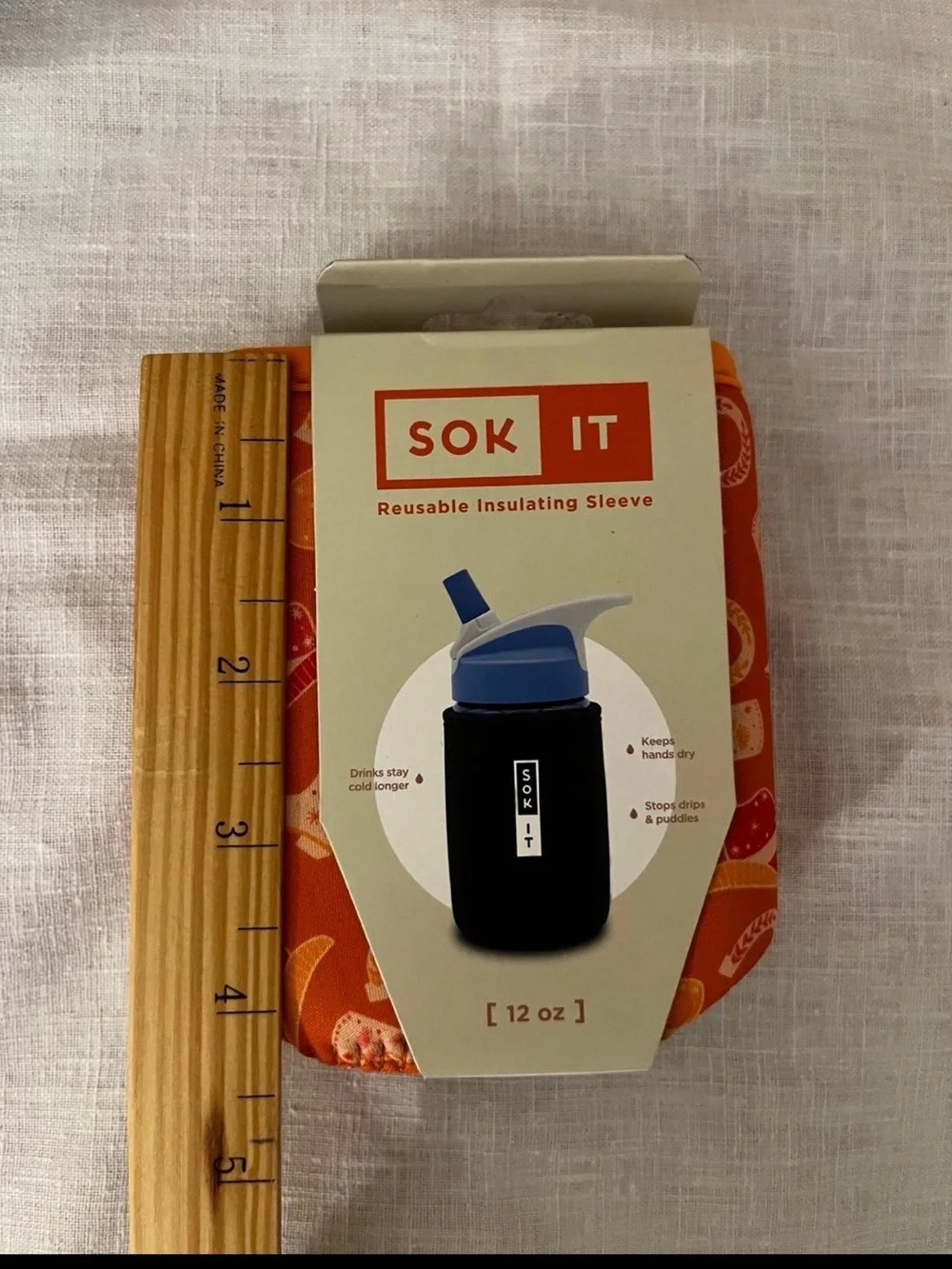 Sok It Western Insulated Beverage Sleeve